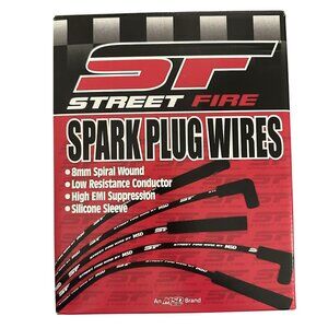 Street Fire Spark Plug Wires MSD 5550 Universal Wire Set 8mm High EMI Supression